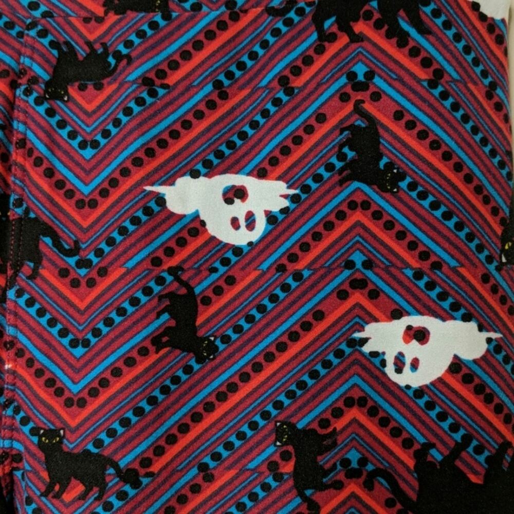 LuLaRoe Halloween Leggings - One Size - GUC